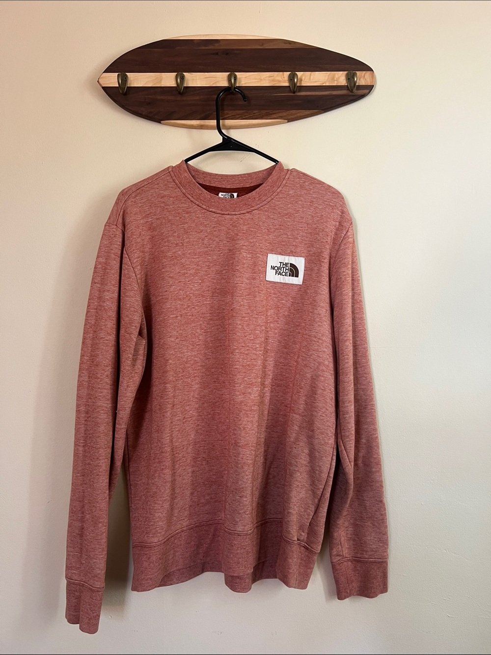 The North Face Men's Crewneck Sweater - Rose
